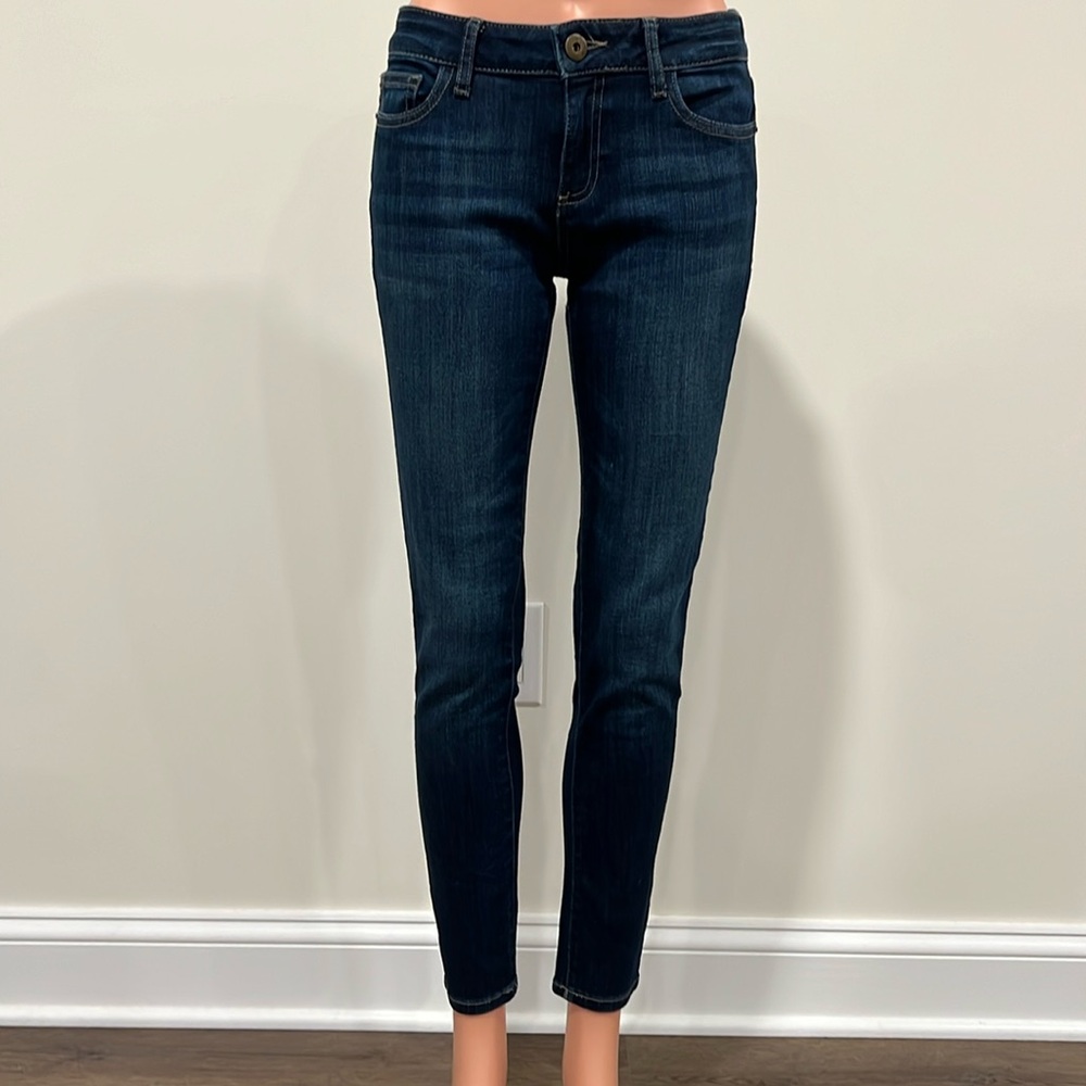 DL1961 Margaux Instasculpt Ankle Skinny Dark Wash Jeans Winter Women's Size 26